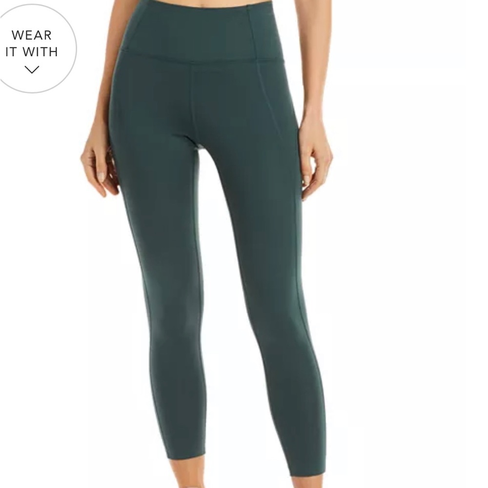 Girlfriend Collective Moss Green Leggings